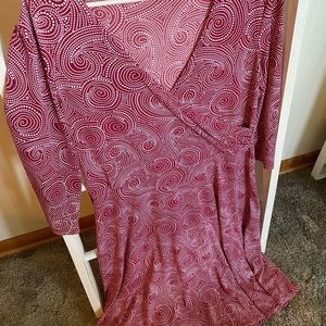 Apt 9 Dress. 3/4 arm length. Knee length